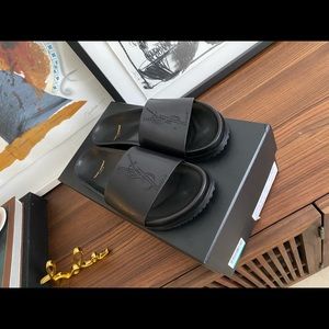 Brand new SAINT LAURENT MEN SLIDES